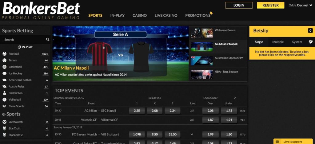 BONKERSBET Screenshot