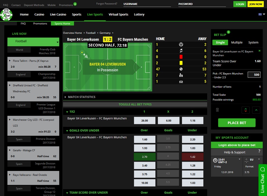 MRXBET Screenshot
